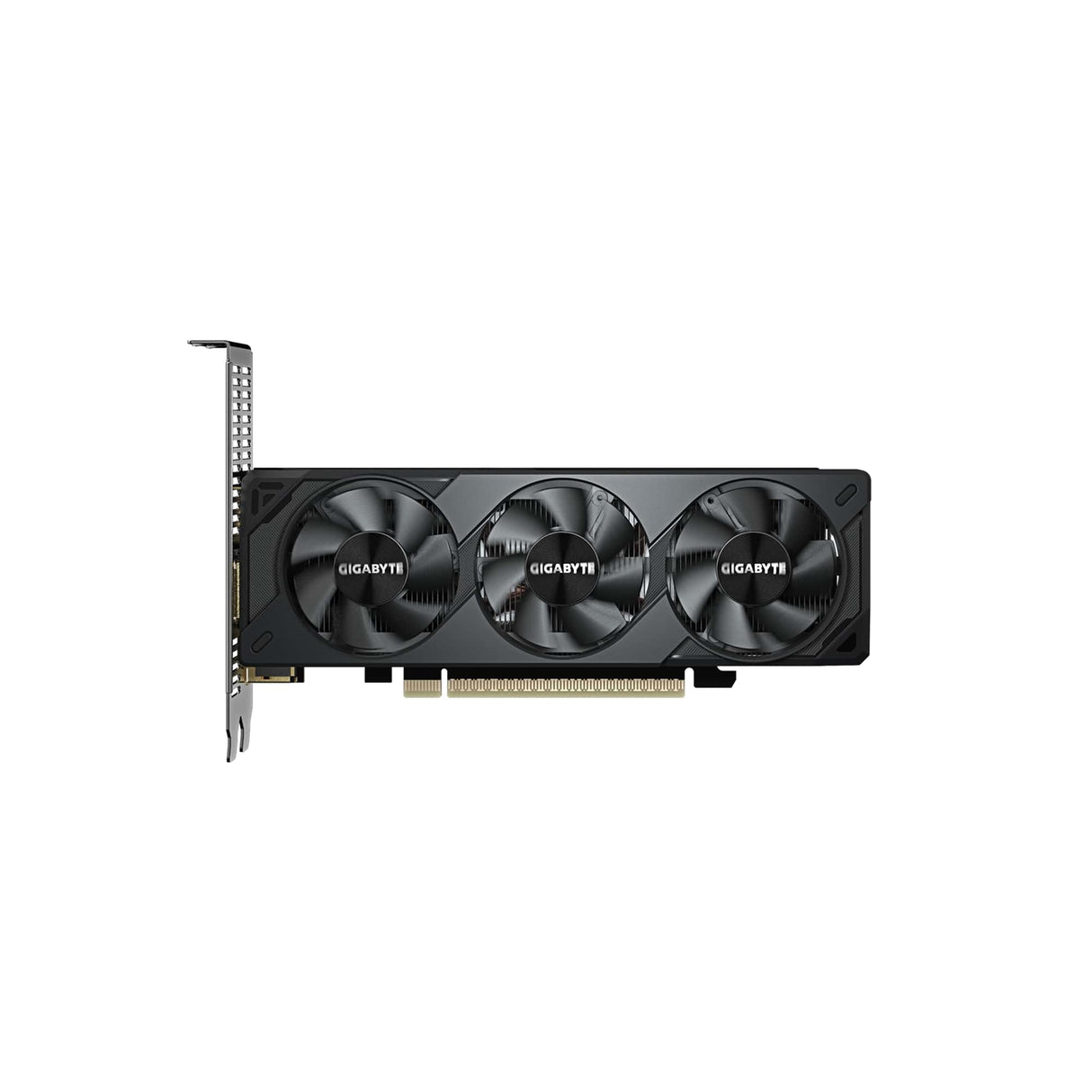 Gigabyte NVIDIA GeForce RTX 5060 OC Low Profile OC 8GB GDDR7 Graphics Card, 3840 CUDA Cores, 2512 MHz Core Clock, Triple Fan, 3x DisplayPorts / 1x HDMI Port