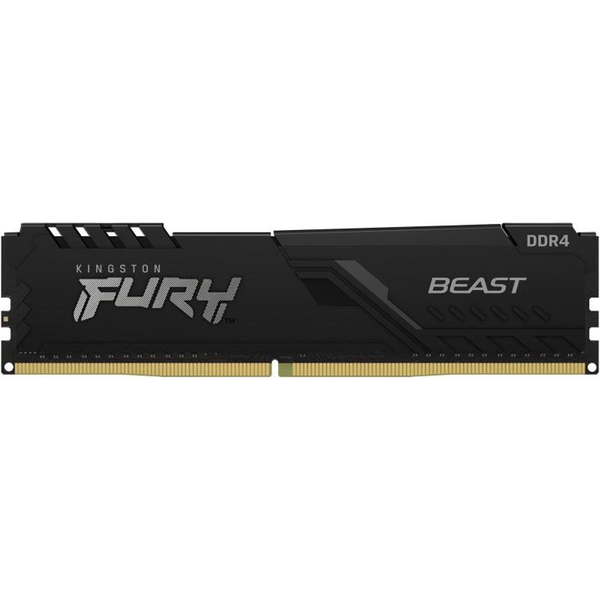 Kingston FURY Beast KF432C16BB/8 8GB (1x 8GB) DIMM System Memory, 3200MHz, DDR4, CL16, Black, Intel XMP