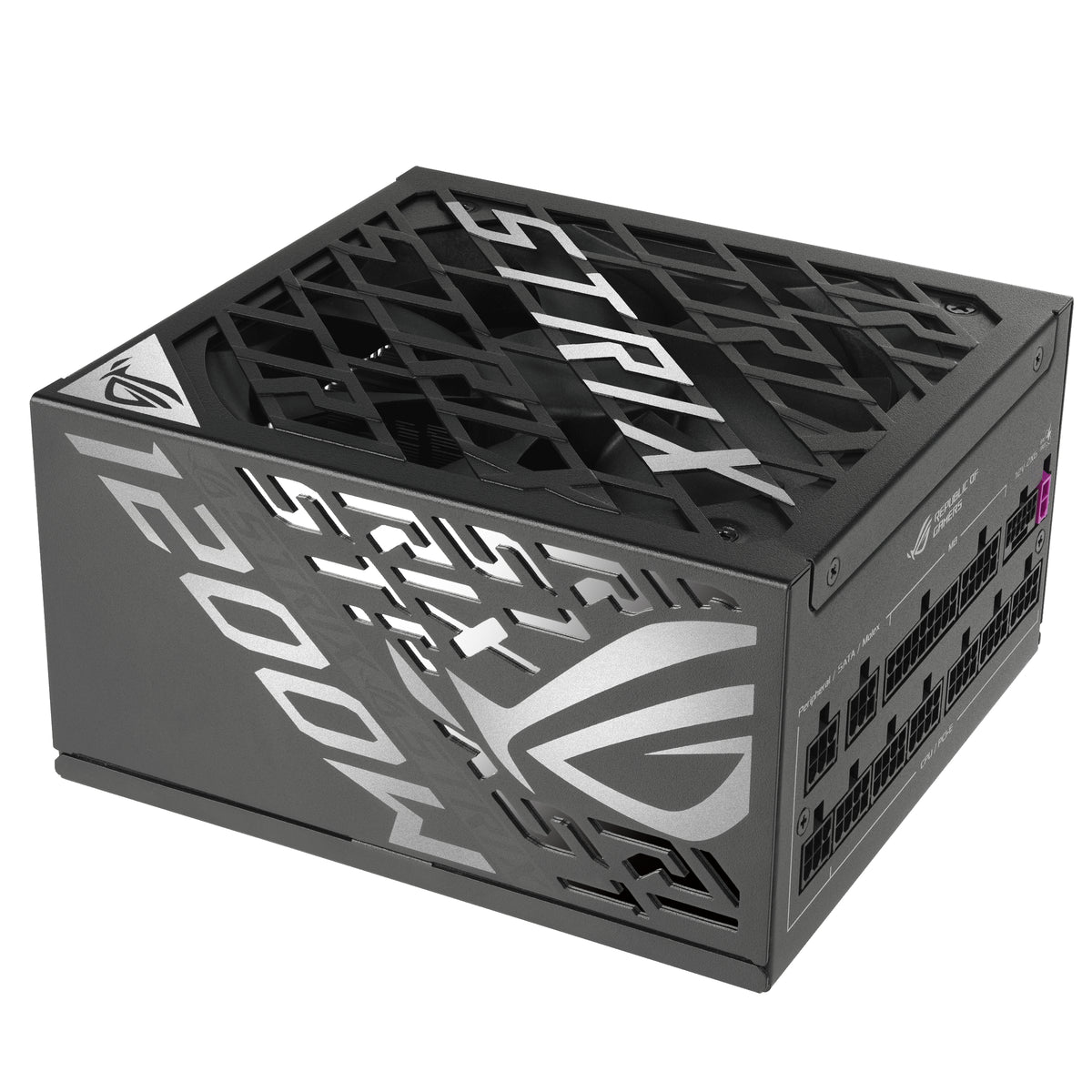 ASUS ROG -STRIX-1200P-GAMING-E power supply unit 1200 W 20+4 pin ATX ATX Black, Multicolour