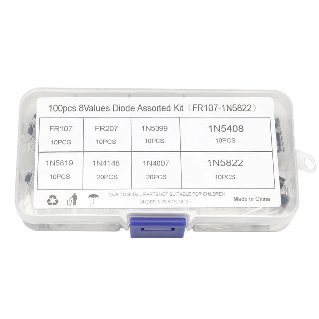 100pcs Diode Assortment