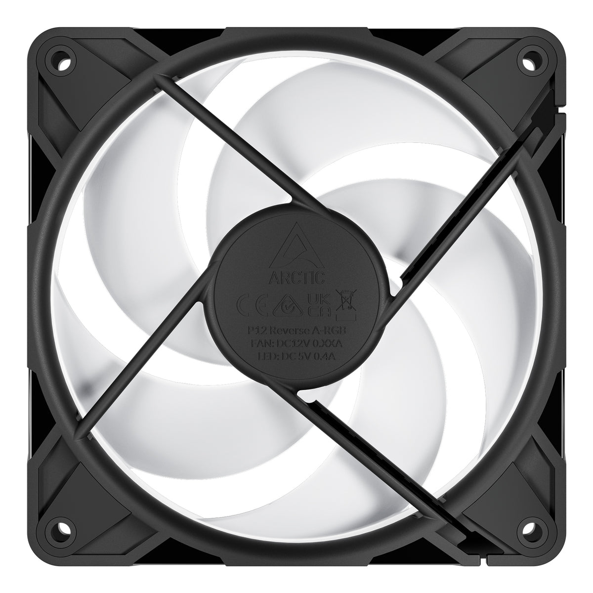 ARCTIC Freezer P12 Pro Reverse A-RGB - 3 Pack Computer case Fan 12 cm Black 3 pc(s)
