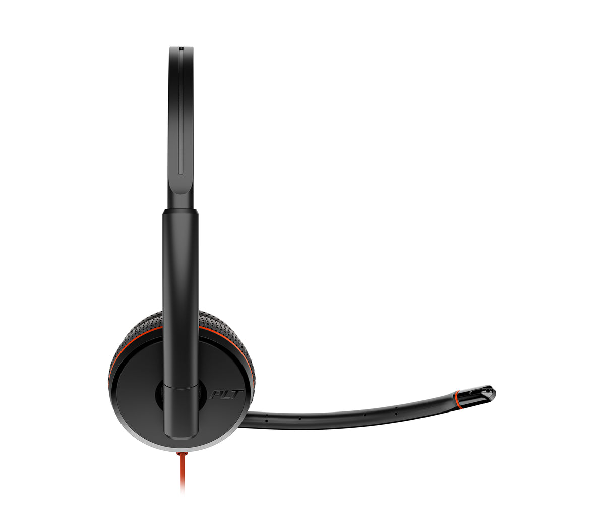 HP Poly Blackwire 3225 Stereo USB-C Headset +3.5mm Plug +USB-C/A Adapter