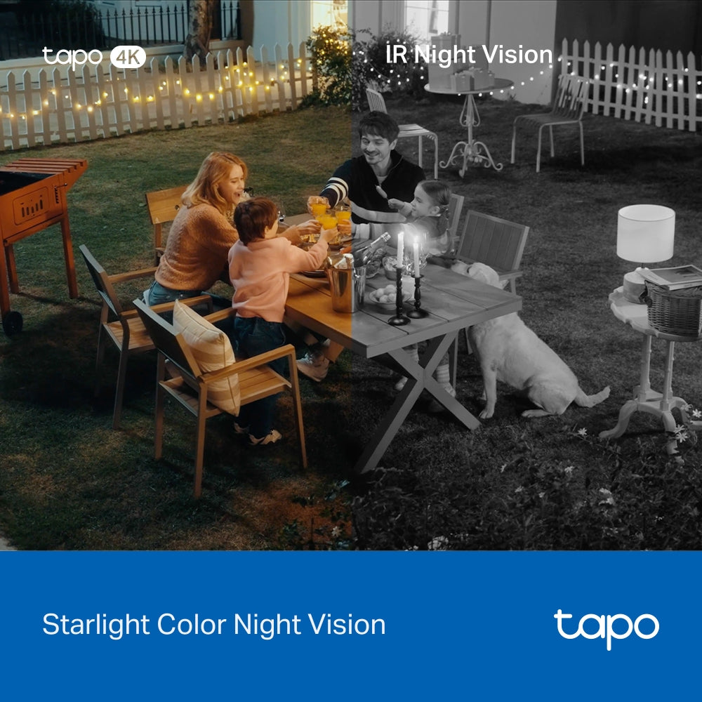 TP-Link Tapo Solar-Powered Pan/Tilt Security Camera Kit