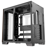 ANTEC Constellation C8 Dual Chamber Case, Gaming, Curve Wood, Full Tower, 2 x USB 3.0 / 1 x USB Type-C, Super wide angle single curved glass with exotic wood, E-ATX, ATX, Micro ATX, ITX