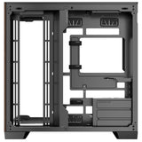 ANTEC Constellation C8 Dual Chamber Case, Gaming, Curve Wood, Full Tower, 2 x USB 3.0 / 1 x USB Type-C, Super wide angle single curved glass with exotic wood, E-ATX, ATX, Micro ATX, ITX