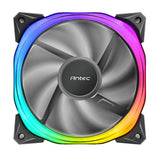 Antec Fusion 120mm ARGB, Black, Upto 2000RPM, 57.93CFM Airflow, 31.24dB Max, 4-pin PWM 3-pin LED