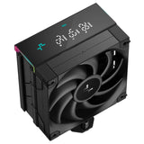 DeepCool AK400 Digital Pro CPU Air Cooler, ARGB Fan & Digital Display, 120mm PWM Fan, 4 Copper Heatpipes, Quiet Operation, Intel & AMD Compatible Black