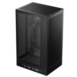 DeepCool CH270 Digital Micro-ATX Case, Mini-Tower PC Case with Tempered Glass Side Panel, USB-C Port, High Airflow Support for 360mm Radiator, ATX PSU, Black