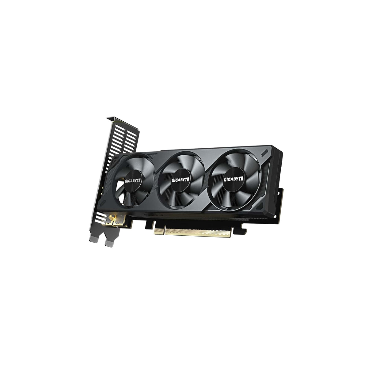 Gigabyte NVIDIA GeForce RTX 5060 OC Low Profile OC 8GB GDDR7 Graphics Card, 3840 CUDA Cores, 2512 MHz Core Clock, Triple Fan, 3x DisplayPorts / 1x HDMI Port