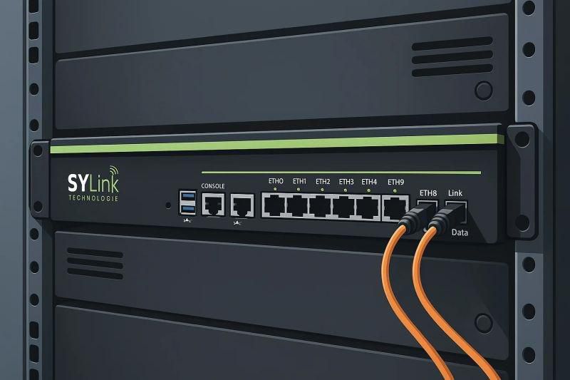 SYLink Pro Max 1000IP1Y, NDR+NGFW+Behavioral AI, 1U Rack, throughput 10 Gbps