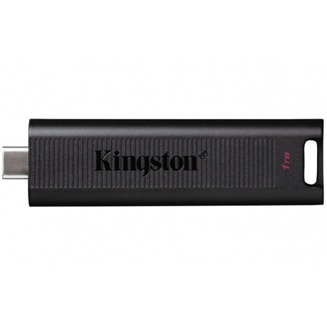 Kingston DTMAX/1TB DataTraveler Max 1TB USB-C USB Drive, USB3.2, Gen2, 1000MB/s, Black, Retail Boxed