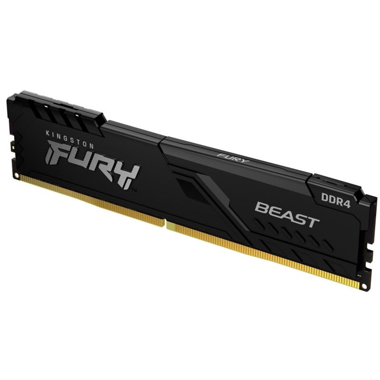 Kingston FURY Beast KF432C16BB/8 8GB (1x 8GB) DIMM System Memory, 3200MHz, DDR4, CL16, Black, Intel XMP