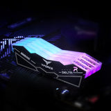 Team T-Force Delta RGB FF3D532G7600HC36DDC01 32GB DDR5 7600MHz System Memory, 2 x 16GB, Black, 36-46-46-84 1.40V