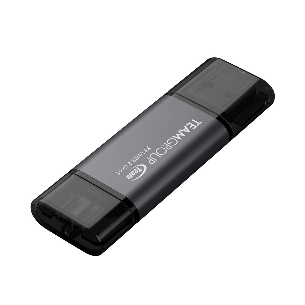 Team TX13128GC01 2 in 1 Dual OTG 128GB Flash Drive, X1 USB 3.2 Gen1, Type C & A, Plug and Play