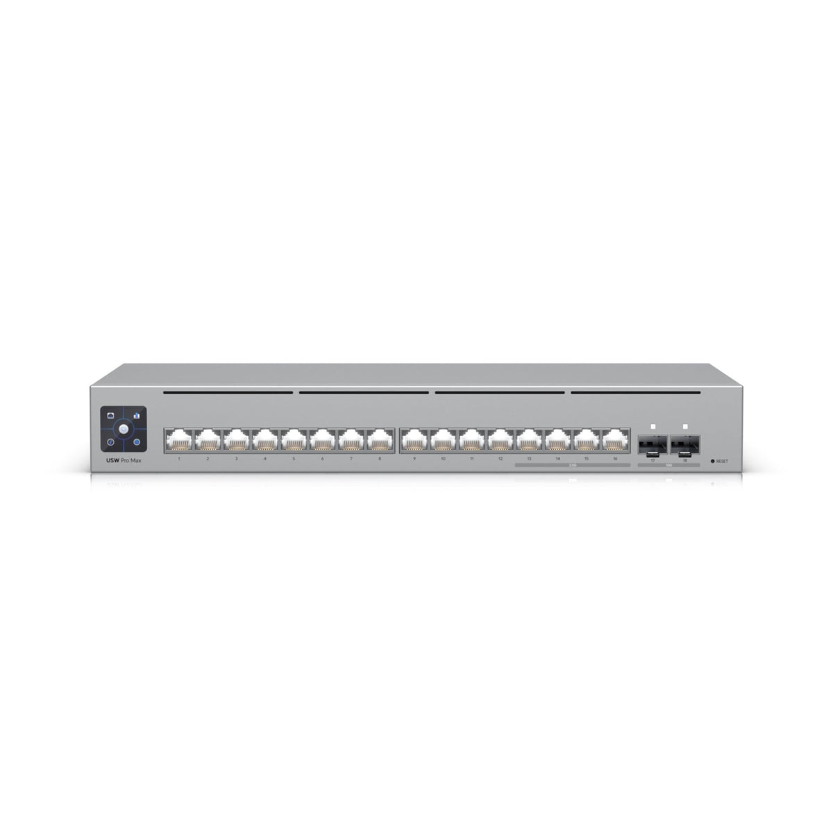 Ubiquiti USW-PRO-MAX-16 UniFi Pro Max 16 Port Gigabit Layer 3 Managed Non-POE Switch