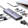 Ugreen Revodok USB-C 6-IN-1 Hub met 4K HDMI USB Type-C 10000 Mbit/s