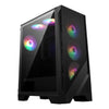 MSI MAG Forge 120A AIRFLOW Midi Tower Black, Transparent