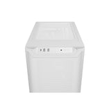 be quiet! Pure Base 501 Airflow Window White ATX Mid Tower Case with USB-A, USB-C, 2 x Pure Wings 2 140mm Black PWM Fans, Sleek Front Panel and Airflow Cover