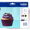 Brother LC-123VALBP ink cartridge 4 pc(s) Original Black, Cyan, Magenta, Yellow