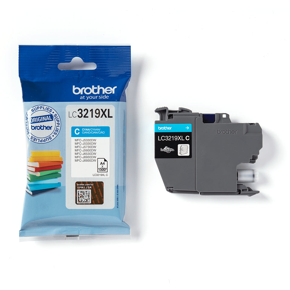 Brother LC3219XLC ink cartridge 1 pc(s) Original High (XL) Yield Cyan